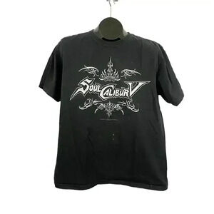 Soul Calibur V Game Promo Graphic T-Shirt LARGE Bandai Namco 2012 Short Sleeve